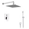 Chrome Shower System with 8